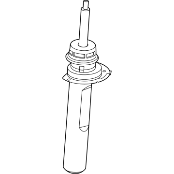 BMW 37-10-6-886-489 SPRING STRUT FRONT LEFT VDC