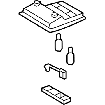 Lexus 81260-60350-B0 Lamp Assy, Map