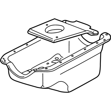 Ford XF2Z-6675-EA Oil Pan