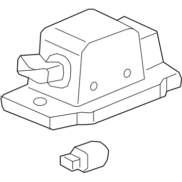 GM 13590043 License Lamp