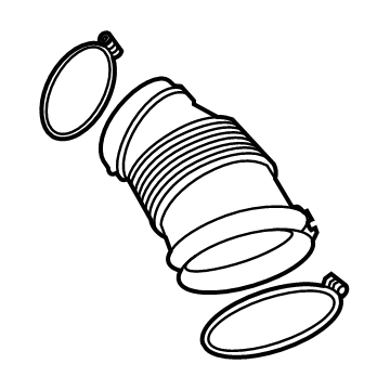 BMW 13-71-7-852-384 Filtered Air Duct