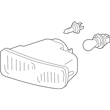 Lexus 81030-60020 Lamp Assy, Front Fog And Turn Signal, RH