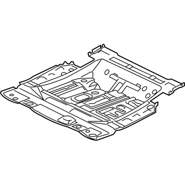 Lexus 58211-48920 Pan, Center Floor L/BOL