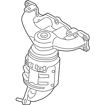 Hyundai 28510-2E350 Exhaust Manifold Catalytic Assembly