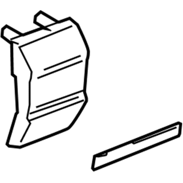 GM 12475127 Molding Kit, Body Side Lower