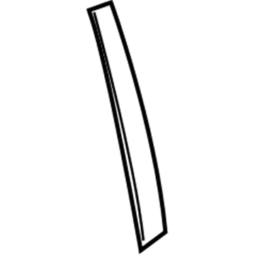 BMW 51-33-7-199-307 Cover, Window-Guide Web, Left