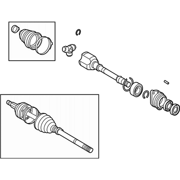 Toyota 43410-12821 Axle Assembly