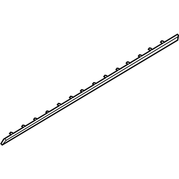BMW 51-33-7-364-352 Strip, Door, Bottom Right