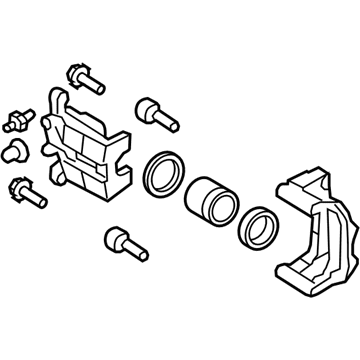 Infiniti 44001-EG50C A CALIPER RH 99