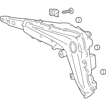 Lexus 81360-60060 Lamp Assembly, CORNERING