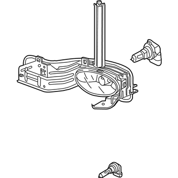 Honda 33951-TE0-315 Foglight Unit, Driver Side