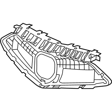 Acura 71121-T3R-A01 Frame, Front Grille