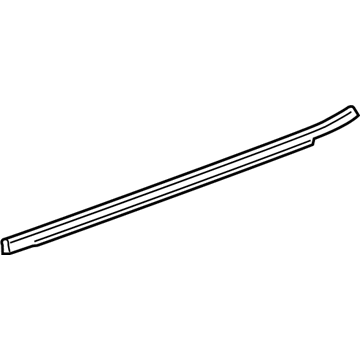 Honda 72910-TRT-A01 Molding, RR. R Door