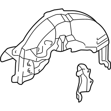 Toyota 61608-02917 Inner Wheelhouse