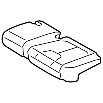 Hyundai 89160-S8030-UDA COVERING-RR SEAT CUSHION LH