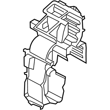 Hyundai 97134-D3000 Case-Heater, LH