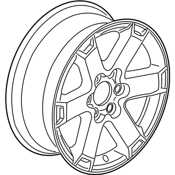 GM 19151733 Wheel Rim Kit, Aluminum
