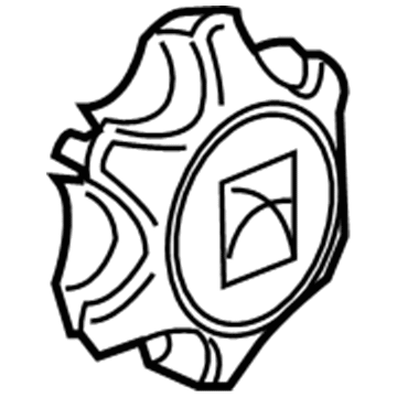 GM 9597969 Wheel Trim CAP *Painted