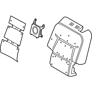 Ford LC5Z-14D696-K Seat Back Heater