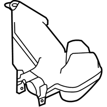 Nissan 16554-4BA1D Duct-Air