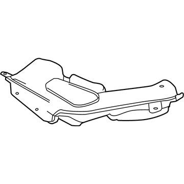 Nissan 16554-4CL0A Air Duct