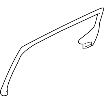 Nissan 822D5-5SF0A Cover-Sash Inner, LH