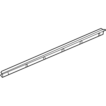 Honda 72835-TM8-013 Weatherstrip, RR. Dr