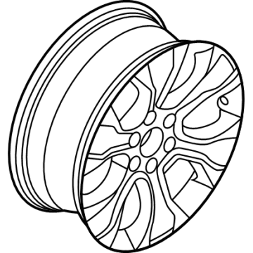 Ford ML3Z-1007-LA WHEEL ASY