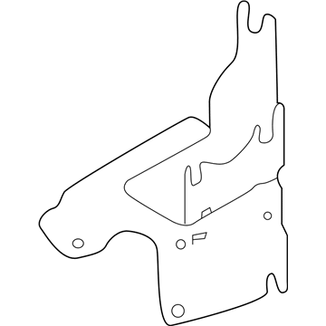 Nissan 47840-6CA1B Bracket-Actuator