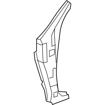 Toyota 61109-0C051 Hinge Pillar Reinforcement