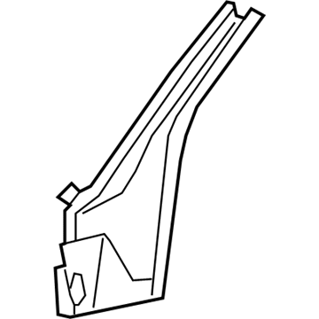 Toyota 61161-0C040 Inner Hinge Pillar