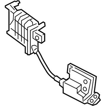 Hyundai 81230-2W600 Power Tail Gate Power Latch Assembly