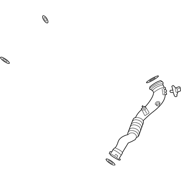 BMW 13-71-7-604-033 Charge-Air Duct