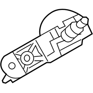 BMW 61-62-7-209-167 Wipershaft Pivot