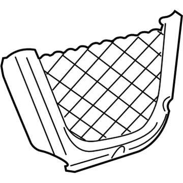 Mopar 1UV031T9AA Map POCKE-Door Trim Panel