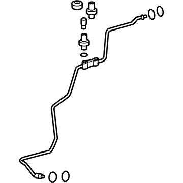 Toyota 88710-06490 Tube Assembly