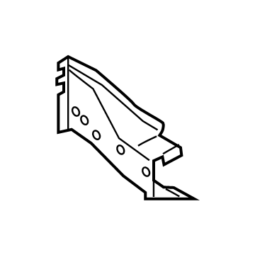 BMW 41-00-7-933-249 CRASH REINFORCEMENT, LEFT