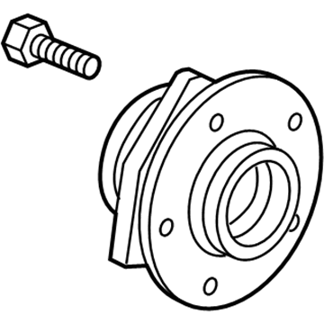 GM 10359824 Front Wheel Bearing (W/Bearing)