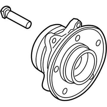 Ford LB5Z-1104-A Front Hub & Bearing