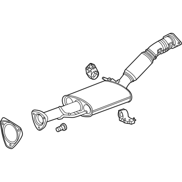 GM 60004747 Muffler & Pipe Assembly