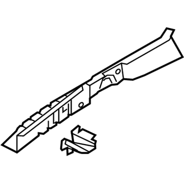 Ford 8G1Z-16B044-B Upper Reinforcement