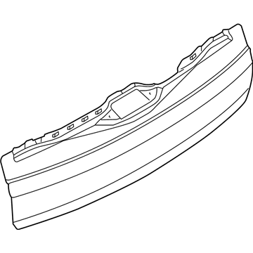 BMW 41-00-7-378-123 Trunk Lid, Bottom