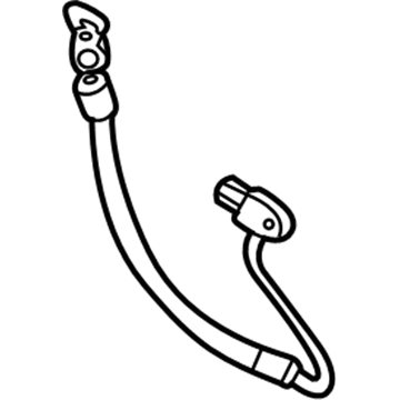 Nissan 92490-7Y000 Hose-Flexible, High