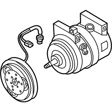 Nissan 92600-ZK32B Compressor - Cooler