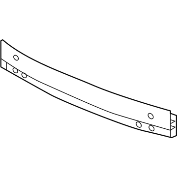 Acura 71531-TY2-A00 Beam, Rear Bumper