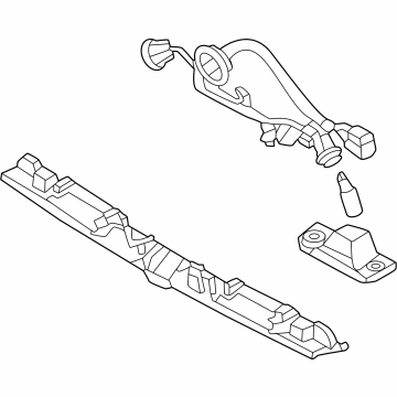 Hyundai 92409-CW020 LAMP ASSY-CENTER GARNISH