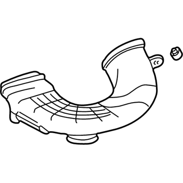 Toyota 17806-0A030 Lower Duct