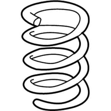Mopar 4895048AA Rear Coil Spring