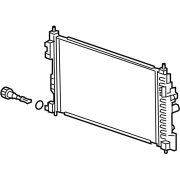 GM 22762531 Radiator