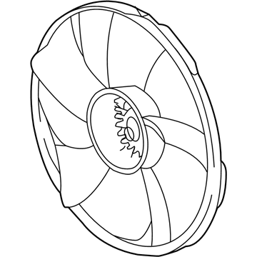 Acura 19020-5J2-A01 Fan, Cooling